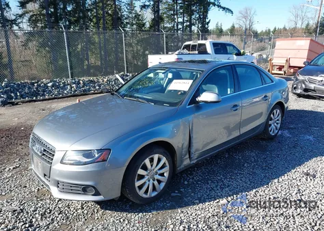 2010 Audi A4 2.0T Premium from USA, damaged, VIN WAUFFAFL2AN039139